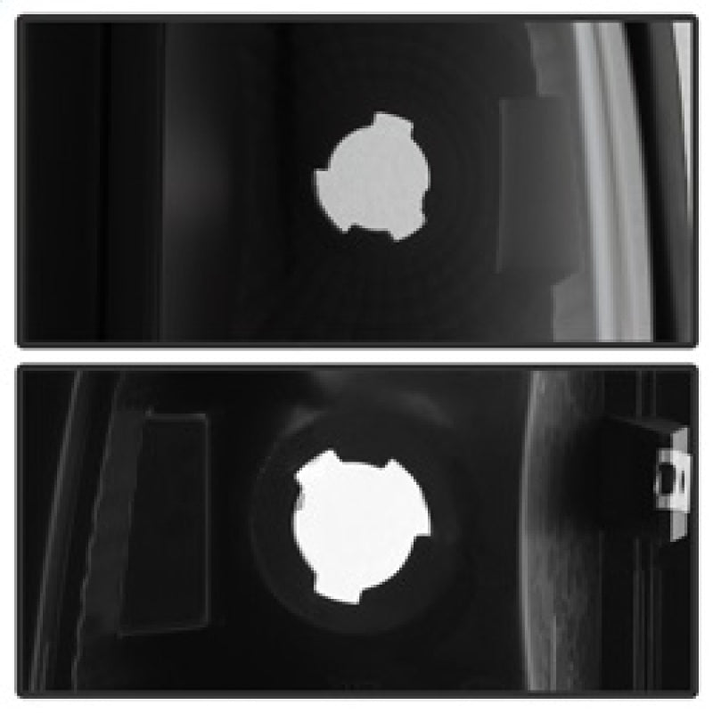 SPYDER 5012753 xTune Dodge RAM 1500/2500/3500 94-01 Euro Style Tail Lights Black ALT-ON-DRAM94-BK