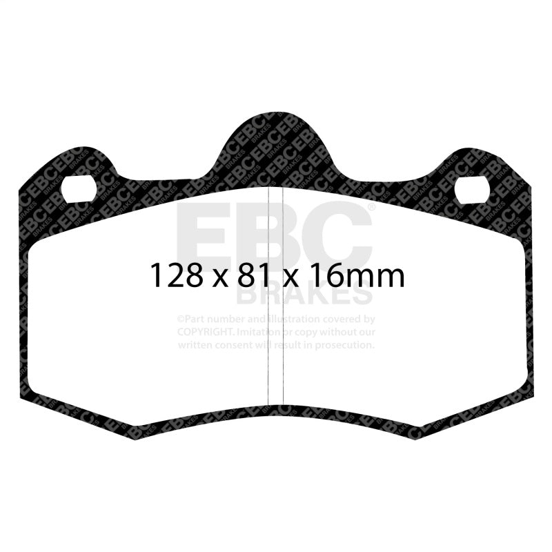 EBC DP3036C 10+ Lotus Evora 3.5 Redstuff Front Brake Pads