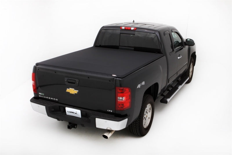 LUND 95893 Lund 07-13 Chevy Silverado 1500 (6.5ft. Bed) Genesis Elite Tri-Fold Tonneau Cover - Black