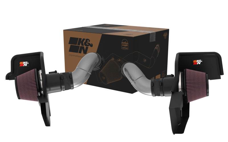 K&N Engineering 69-3541TC K&N 2024+ Ford Mustang V8 5.0L Typhoon Performance Air Intake System