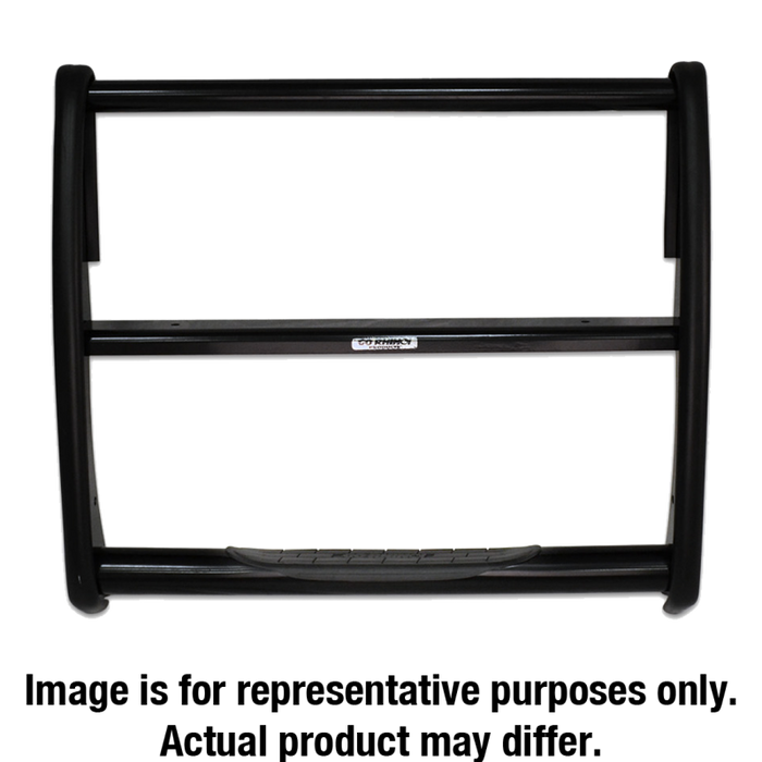 Go Rhino 3160B 07-13 Chevrolet Avalanche 3000 Series StepGuard - Black (Center Grille Guard Only)
