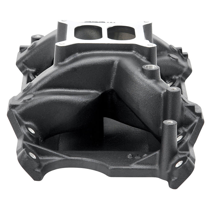 Edelbrock EDE75763 SBM Performer RPM A/G Manifold - Black Finish