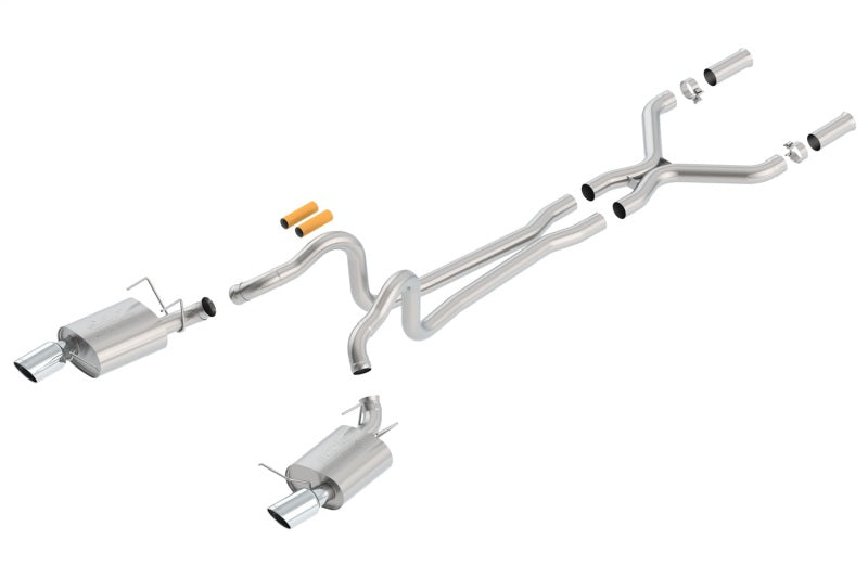 Borla 140516 13-14 Mustang GT/Boss 302 5.0L V8 RWD Single Split Rear Exit ATAK Catback Exhaust