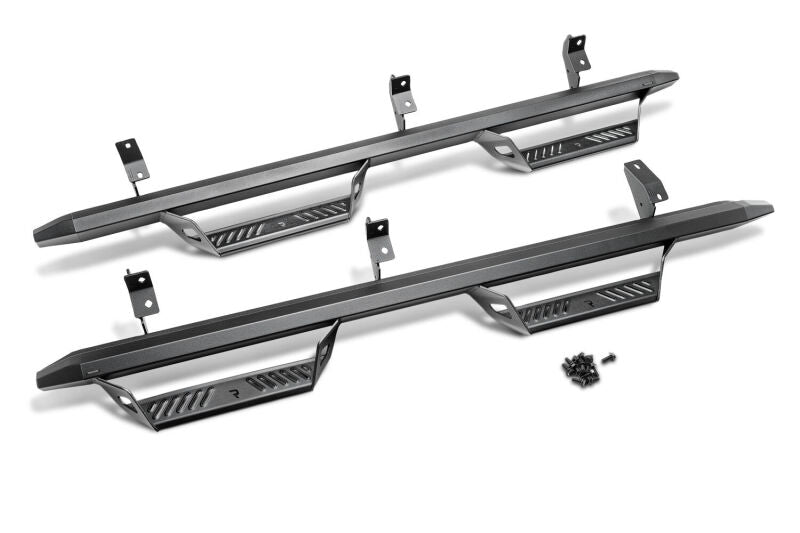 N-Fab PRT1458R-TX Predator Pro Step System 14-18 Toyota 4 Runner SUV 4 Door Gas - Tex Black