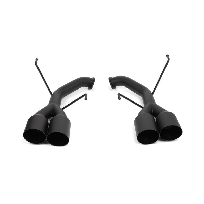 BLOX Racing BXEX-51106-BK 2022+ WRX Muffler Delete / Axle Back Single Wall 4in - Matte Black Tips