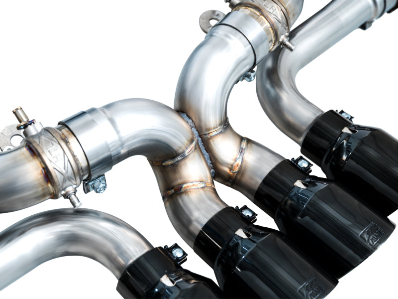AWE Tuning 3025-43906 AWE 2023 C8 Corvette Z06 SwitchPath Cat-Back Exhaust - Diamond Black Tips