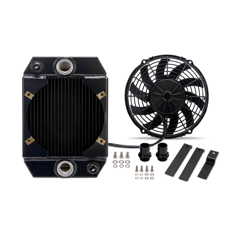 Mishimoto MMRAD-UNI-DRGBK Universal Drag Race Performance Aluminum Radiator - Black