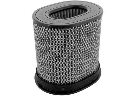 aFe 21-91061 MagnumFLOW HD Air Filters Pro Dry S Oval 7in X 4.75in F 9in X 7in T X 9H