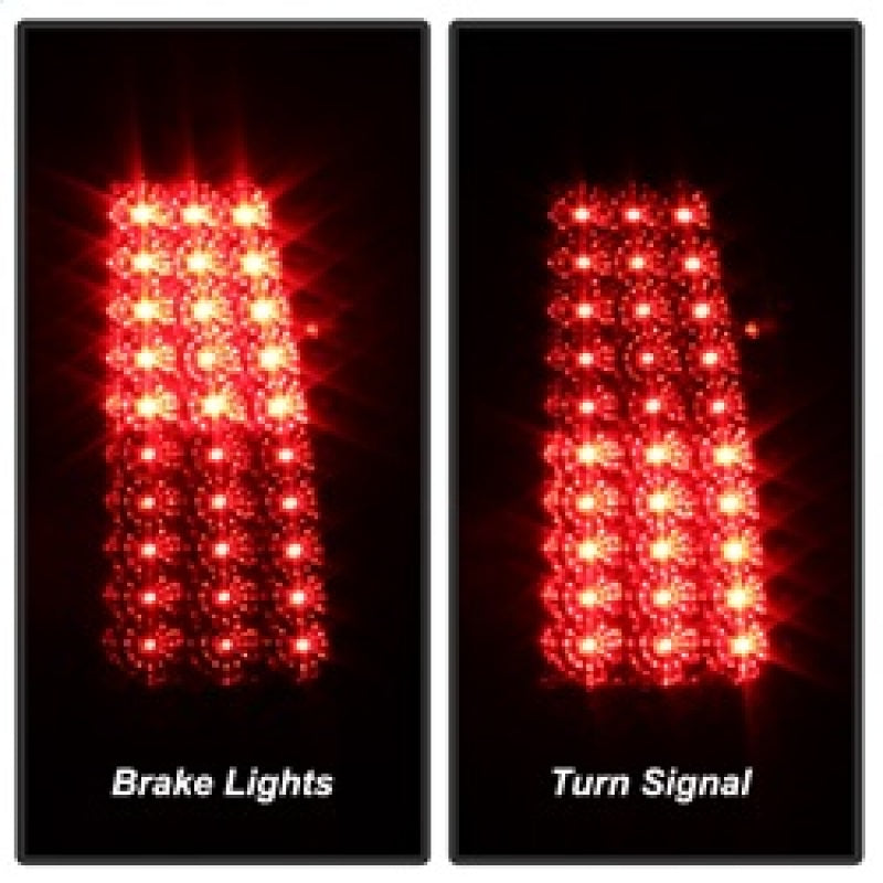 SPYDER 5011770 xTune Chevy Silverado 1500/2500/3500 99-02 99-03 LED Tail Lights Smoke ALT-ON-CS99-LED-SM