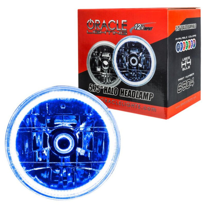 ORACLE Lighting 6904-002 Oracle Pre-Installed Lights 5.75 IN. Sealed Beam - Blue Halo
