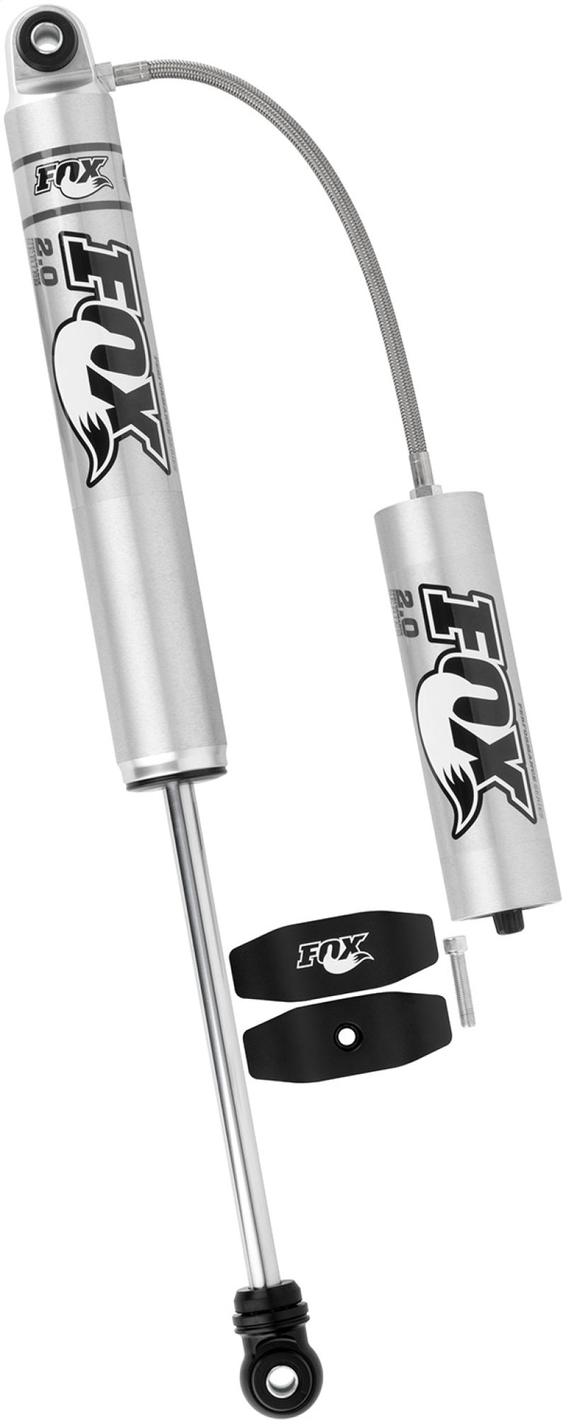 FOX 985-24-052 Fox 2.0 Performance Series 10.1in. Smooth Body R/R Shock Aluminum / Std Travel / Eyelet Ends - Black