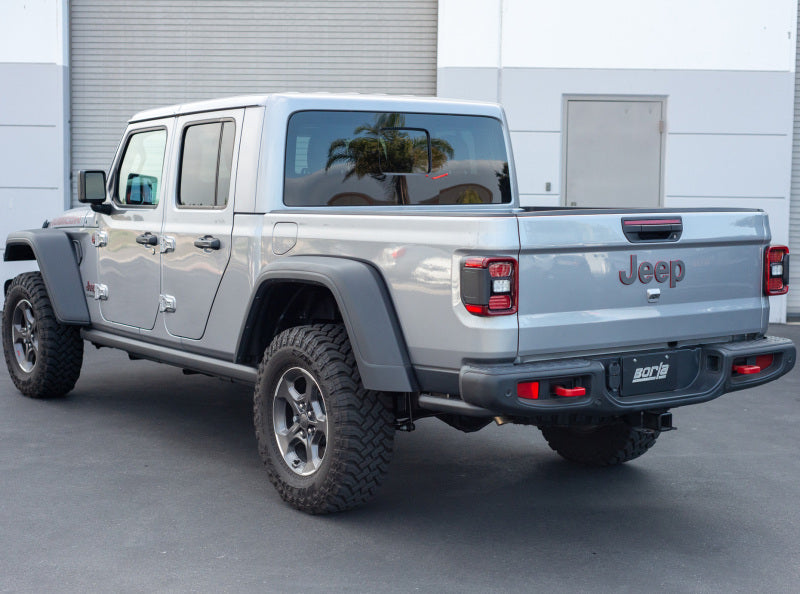 Borla 140808 2020 Jeep Gladiator JT 3.6L V6 AWD 2.75in Touring Climber Turndown Tip