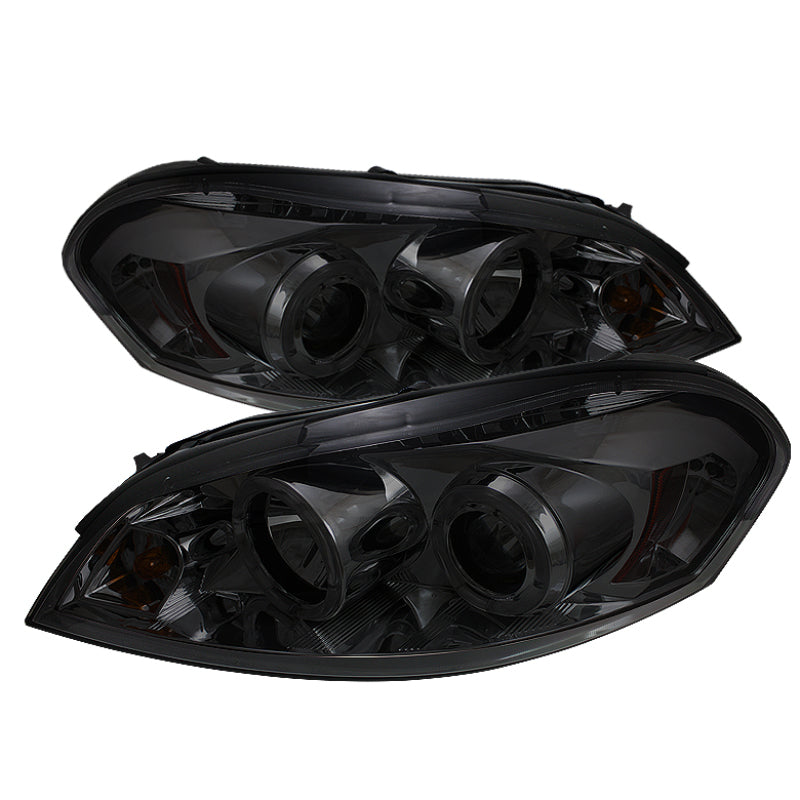 SPYDER 5031723 Spyder Chevy Impala 06-13 Projector Headlights LED Halo LED Smke PRO-YD-CHIP06-HL-SM