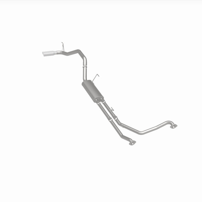 Magnaflow 19421 MagnaFlow CatBack 07-15 Nissan Titan V8 LGAS/LFLEX Single MF Polished Stainless Exhaust