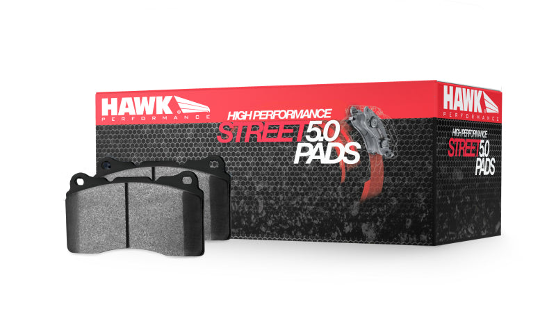 Hawk Performance HB155B.580 Hawk 1990-1990 Mazda RX-7 GXL (w/Elec Adjust Susp) HPS 5.0 Front Brake Pads