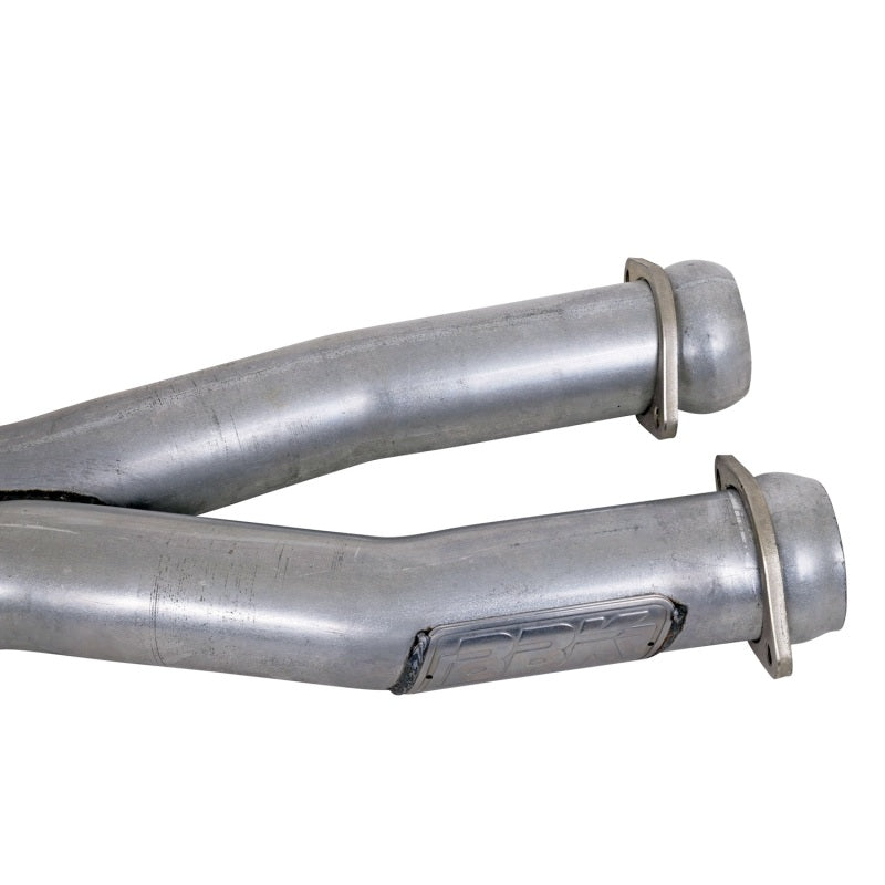 BBK 1786 79-04 Mustang Coyote Swap Short Mid X Pipe w Catalytic Converters 3.0 For Long Tube Headers