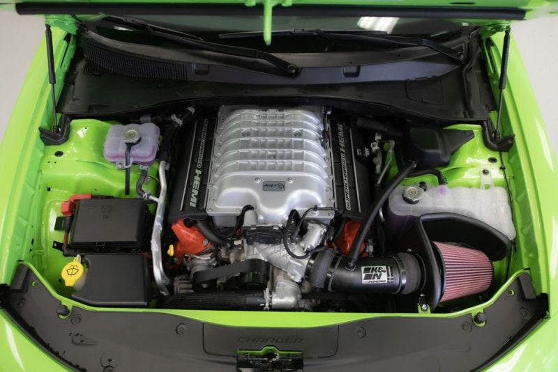 K&N Engineering 69-2553TTK K&N 2017 Dodge Challenger Hellcat SC V8-6.2L F/l Typhoon Air Intake