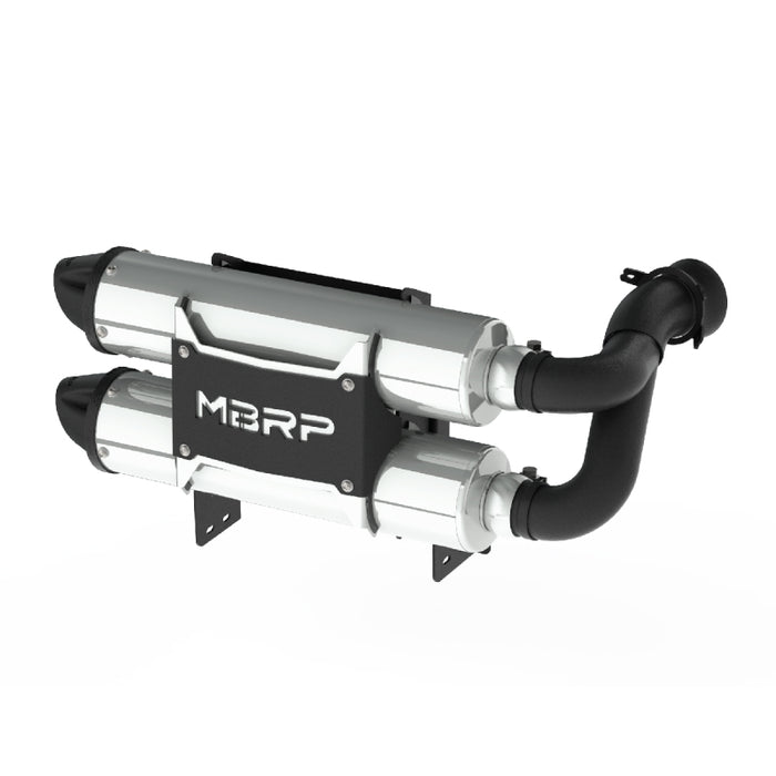 MBRP AT-9208PT 17-19 Can-Am Maverick X3 Dual Slip-On Performance Series Exhaust