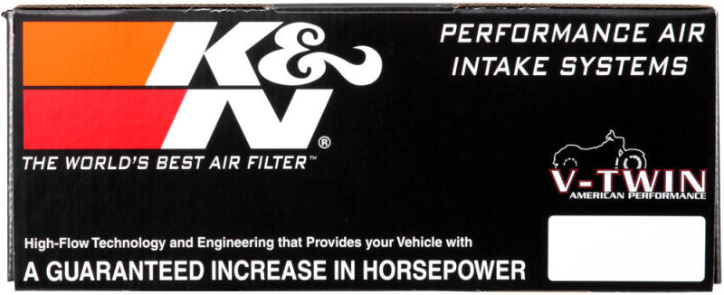 K&N Engineering 63-1125P K&N 01-11 Harley Davidson FX / FL AirCharger Performance Intake Kit