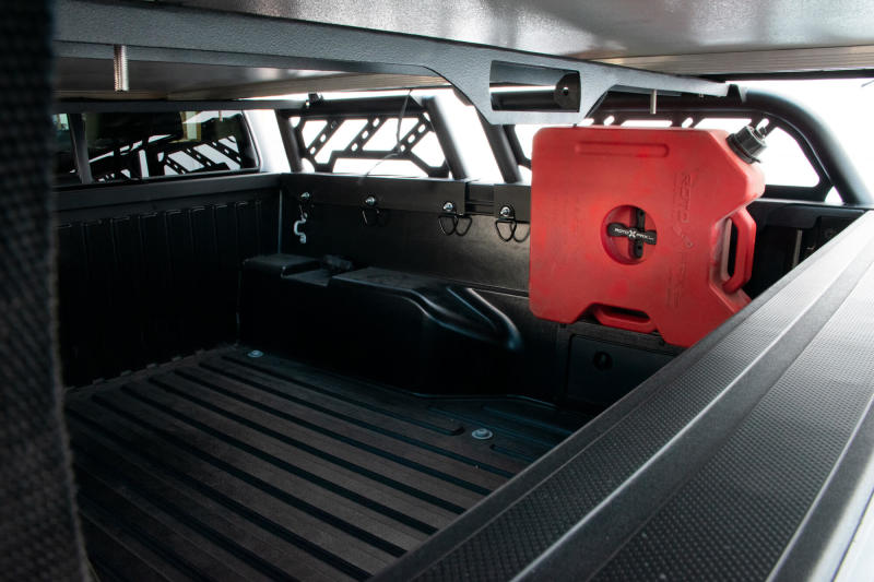 DV8 Offroad RRUN-01 20-22 Jeep Gladiator JT / 05-21 Toyota Tacoma Overland Bed Rack - 2pc. Adjustable