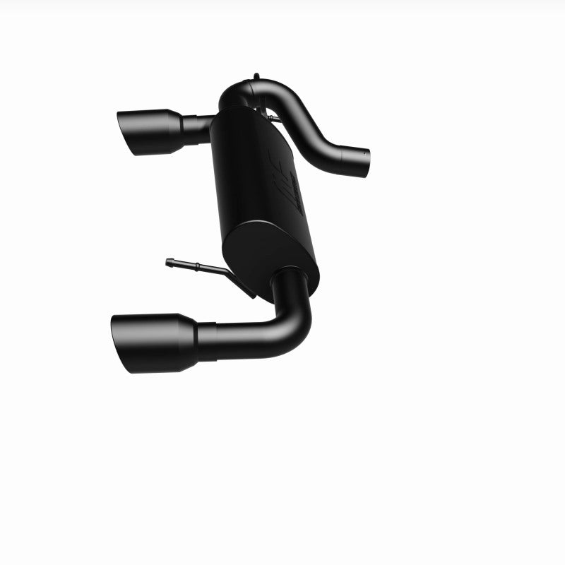 Magnaflow 19555 MagnaFlow 2021 Ford Bronco 2.3L I-4 Axle-Back Exhaust w/ Dual Split Rear Style Exit- Black Tips