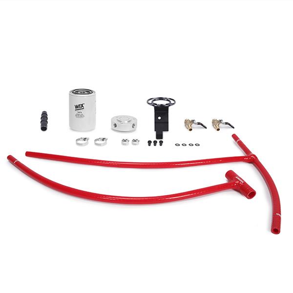 Mishimoto MMCFK-F2D-03RD 03-07 Ford 6.0L Powerstroke Coolant Filtration Kit - Red