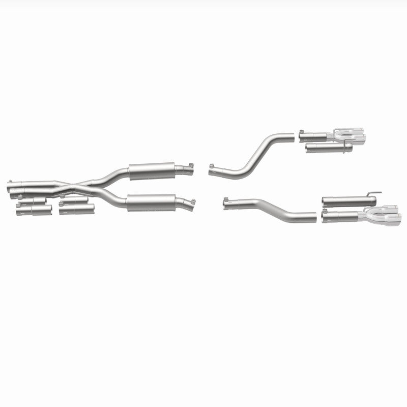 Magnaflow 19367 MagnaFlow 2017+ Dodge Challenger 409 SS Polished 3in Quad Tips Cat-Back Exhaust