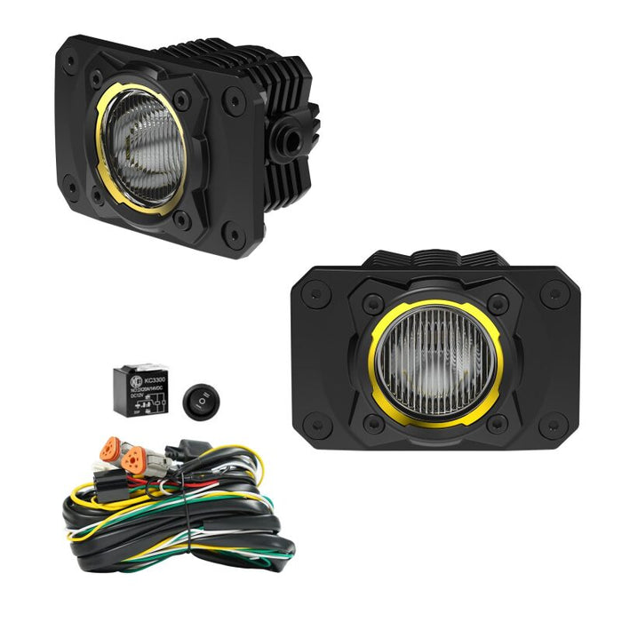 KC HiLiTES 521 FLEX ERA 1 - Flush Mount Backup Light Kit