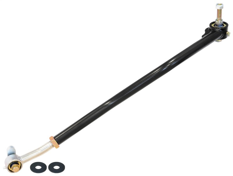 RockJock CE-9120TJS TJ/LJ/XJ/MJ Johnny Joint Trac Bar Front Bolt-On Adjustable Greasable