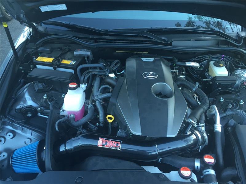 Injen SP2097BLK 16-17 Lexus IS200T/RC200T 2.0L Black Short RAM Air Intake w/ MR Technology