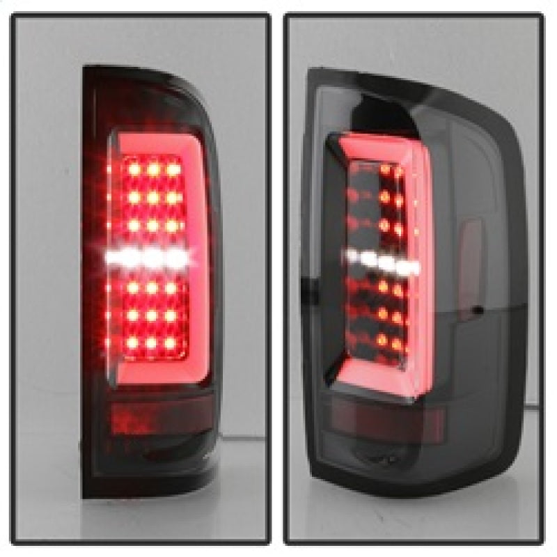 SPYDER 5084576 Spyder Chevy Colorado 2015-2017 Light Bar LED Tail Lights - Black ALT-YD-CCO15-LED-BK