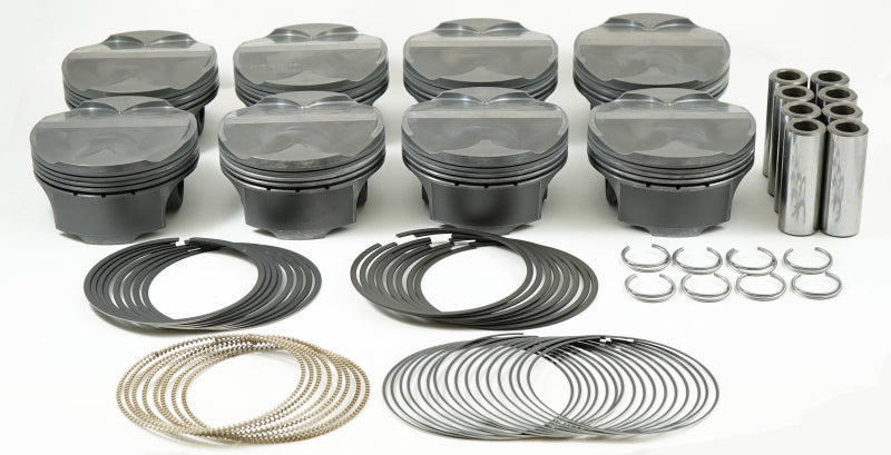 Mahle 930258030 MS Piston Set SBF 302ci 3.630in Bore 3.65in Stroke 5.933in Rod .866 Pin 3cc 11.2 CR Set of 8