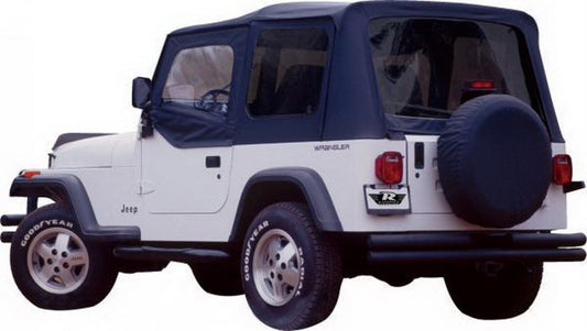 Rampage 68215 1976-1983 Jeep CJ5 Complete Top - Black Denim