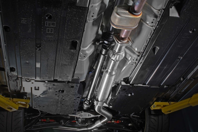 Perrin Performance PSP-EXT-340BR PERRIN 22-25 Subaru WRX Stainless Steel Midpipe w/Resonator 3in. (Fits OEM/Aftermarket Mufflers)