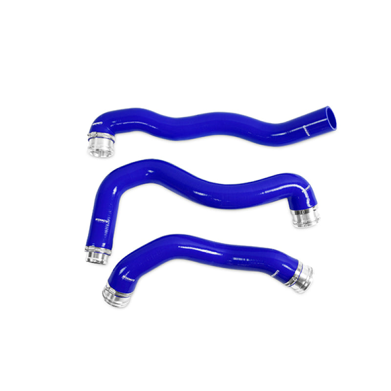 Mishimoto MMHOSE-F2D-08BL 08-10 Ford 6.4L Powerstroke Coolant Hose Kit (Blue)