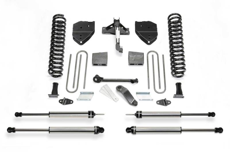 Fabtech K2252DL 17-21 Ford F250/F350 4WD Gas 4in Basic Sys w/Dlss Shks