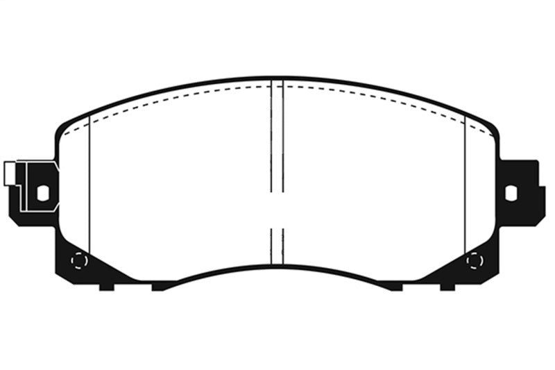EBC DP32330C 2022+ Subaru WRX 2.4T / 18-23 Subaru Crosstrek Redstuff Front Brake Pads