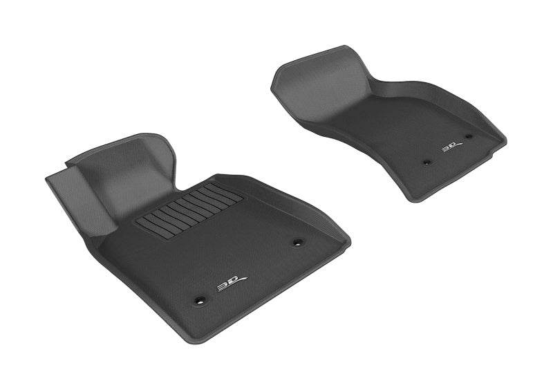 3D MAXpider L1CD00611509 2013-2019 Cadillac ATS/ATS-V Kagu 1st Row Floormat - Black