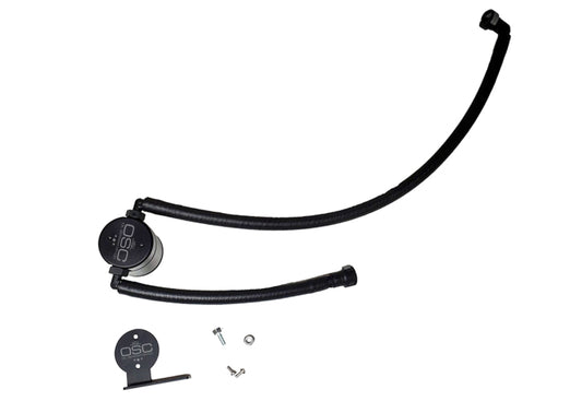 J&L 3088P-B 20-24 Chevrolet Corvette 6.2L LT2 Targa Top Passenger Side Oil Separator 3.0 - Black Anodized