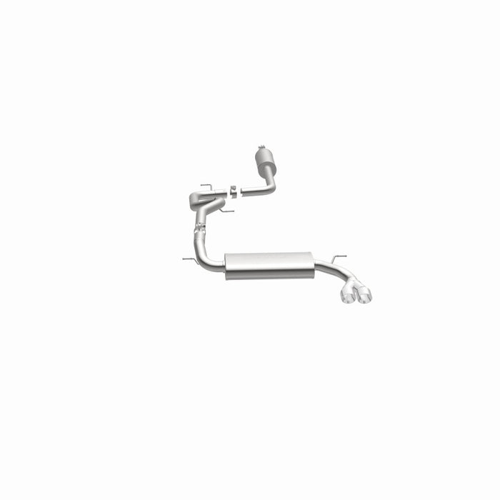 Magnaflow 15072 MagnaFlow 12 Ford Focus L4 2.0L HB Single Straight P/S Rear Exit Stainless Cat Back Perf Exhaust