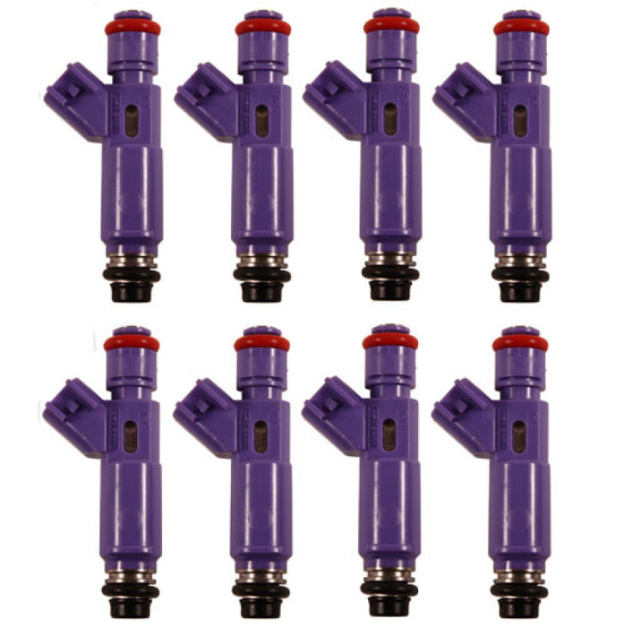 Ford Racing M-9593-LU24A 24 LB/HR Fuel Injector Set of 8