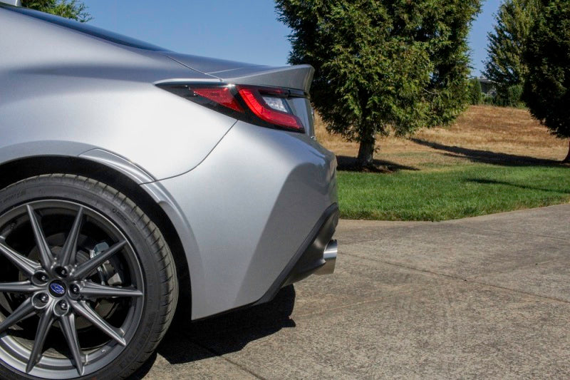 Perrin Performance PSP-EXT-368BR PERRIN 22-25 Subaru BRZ / Toyota GR86 Axle Back Exhaust SS (Single Side Exit w/Helmholtz Chamber)