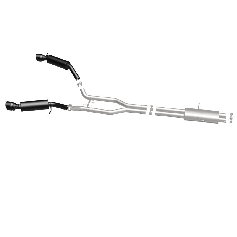 Magnaflow 19123 MagnaFlow Cat-Back 15-16 Land Rover Ranger Rover V6 SS 2.5in Dual Split Rear Exit 4.5in Black Tips