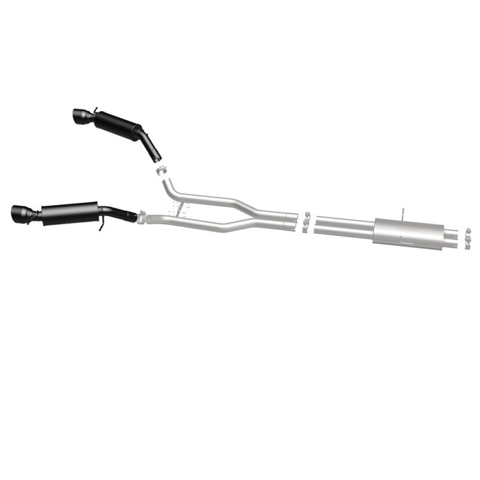 Magnaflow 19123 MagnaFlow Cat-Back 15-16 Land Rover Ranger Rover V6 SS 2.5in Dual Split Rear Exit 4.5in Black Tips
