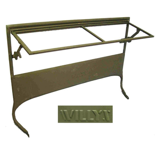 OMIX DMC-663628 Omix Windshield Frame Willys Script 46-49 Willys CJ2A