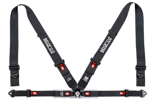 SPARCO 04716M1NR Sparco Belt 4Pt 3in/2in Competition Harness - Black