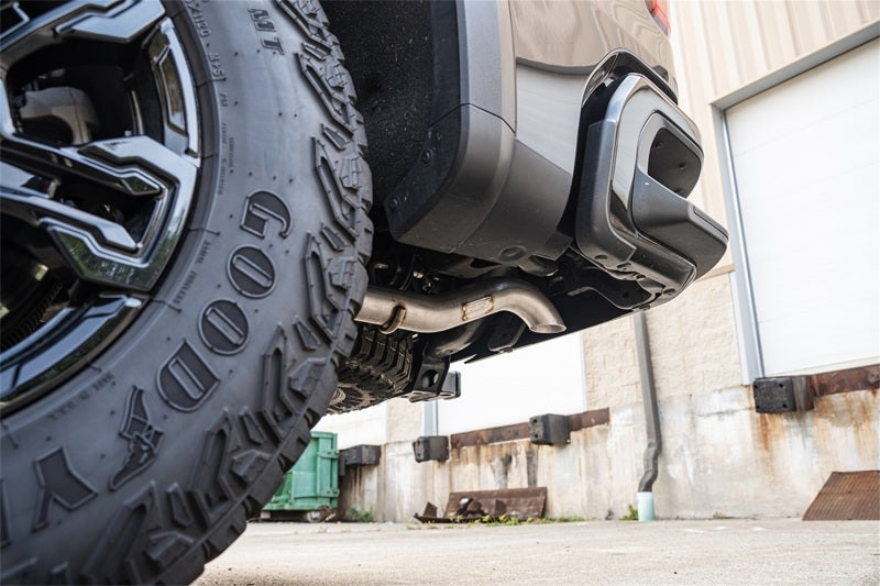 CORSA Performance 21239 Corsa 2022-2024 Chevrolet Silverado 1500 Cat-Back Dual Rear Exit with Turn Down Tail Pipes