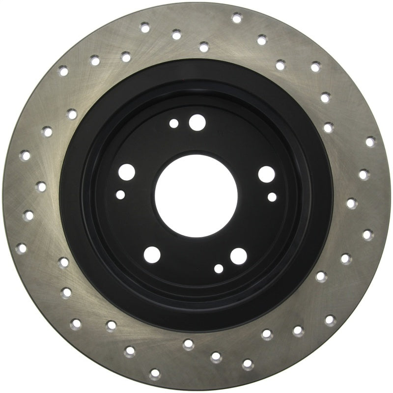 Stoptech 128.40068R StopTech Drilled Sport Brake Rotor
