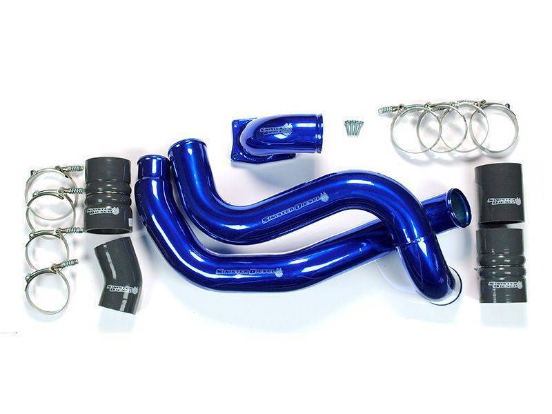 Sinister Diesel SD-INTRPIPE-6.0-IE-KIT 03-07 Ford 6.0L Powerstroke Intercooler Charge Pipe Kit w/Elbow