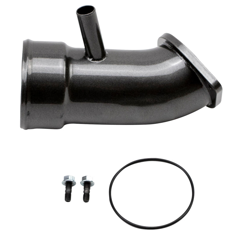 Wehrli WCF100721-GB 17-19 Chevrolet 6.6L L5P Duramax 3.5in Intake Horn w/PCV Port - Gloss Black